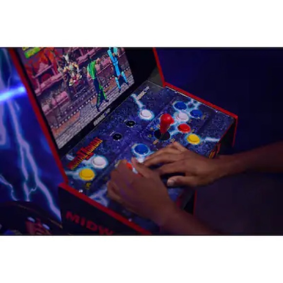 Arcade 1Up Mortal Kombat Machine with 14 Games - Picture 7 of 8